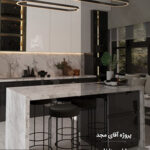 پروژه طراحی داخلی آشپزخانه