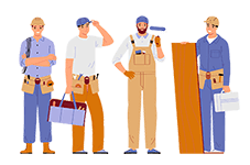 مراحل بازسازی خانه