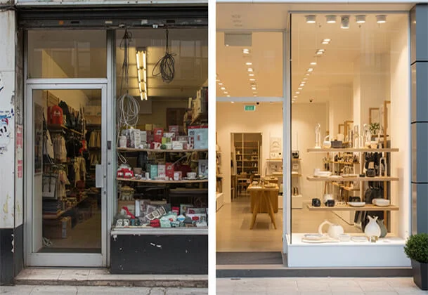 بازسازی تجاری ، نوسازی فروشگاه‌ها، مغازه‌ها و فضاهای کسب‌وکار